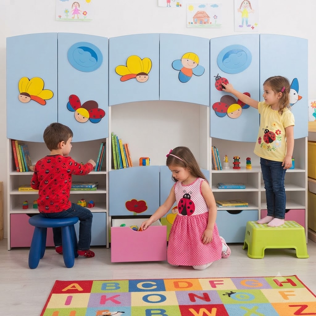 Uğur Böceği Dolap Seti