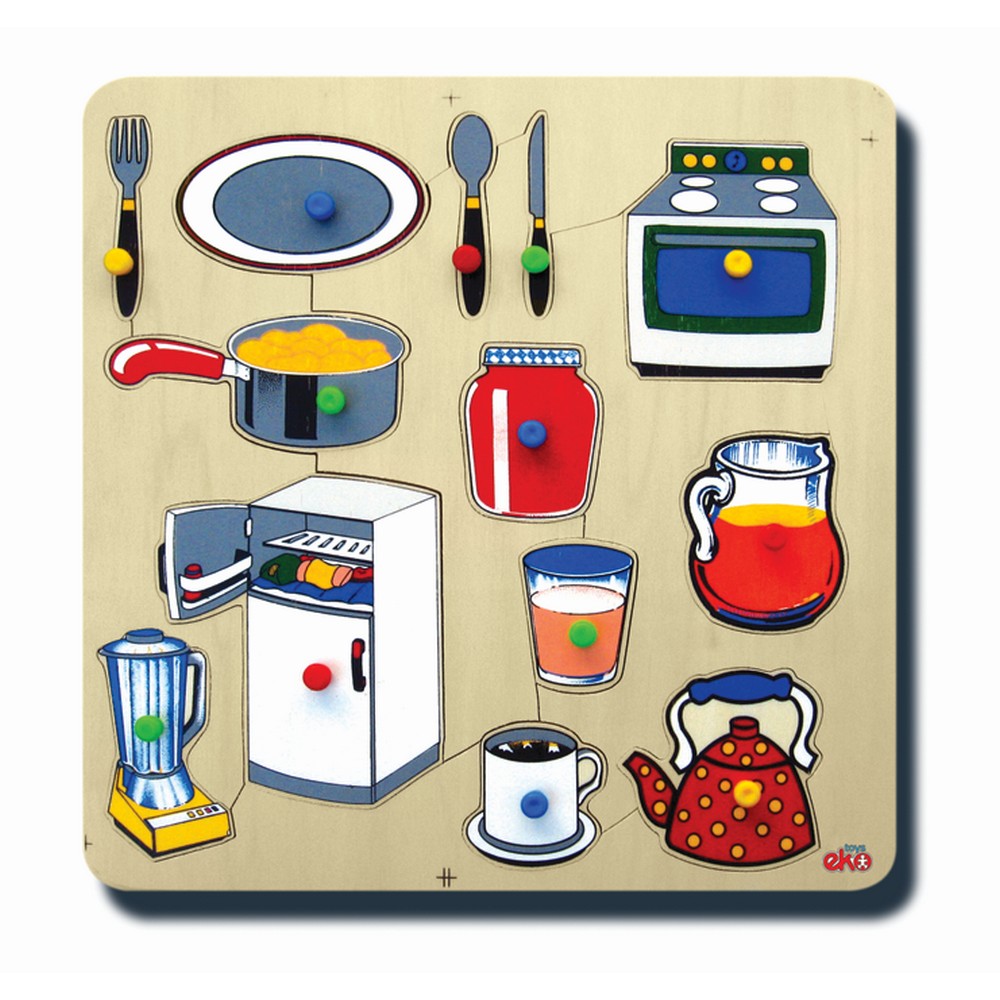 Mutfağımız Ahşap Puzzle