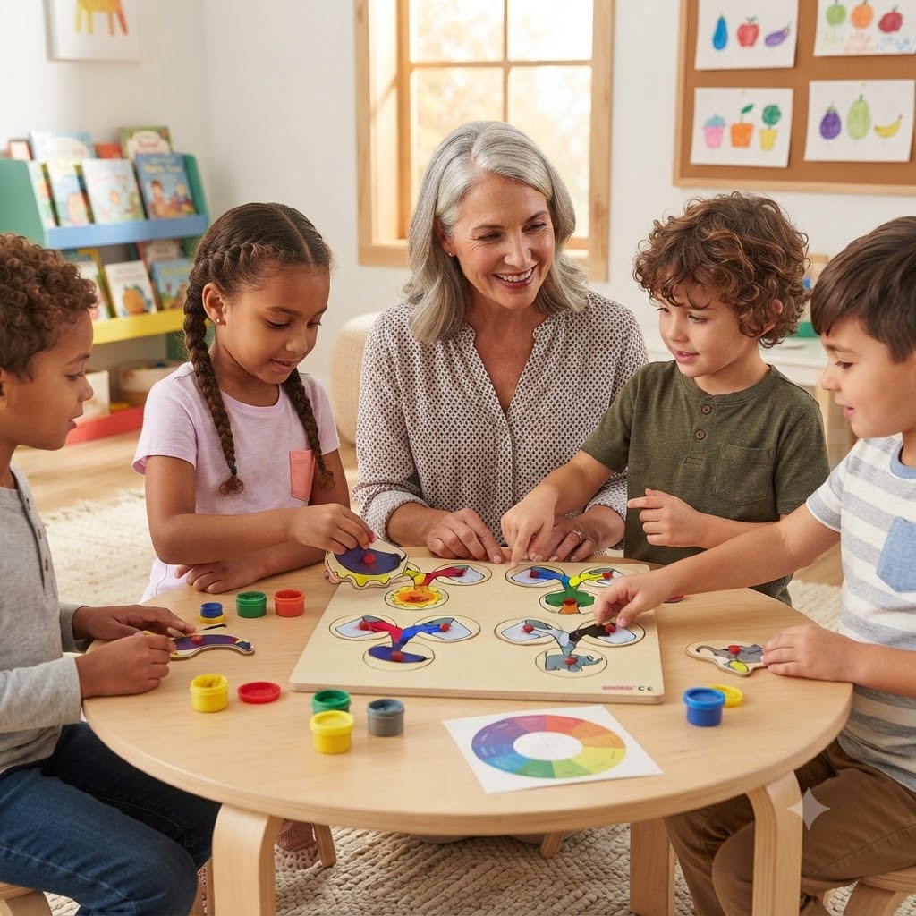 Playkids Renklerin Karışımı