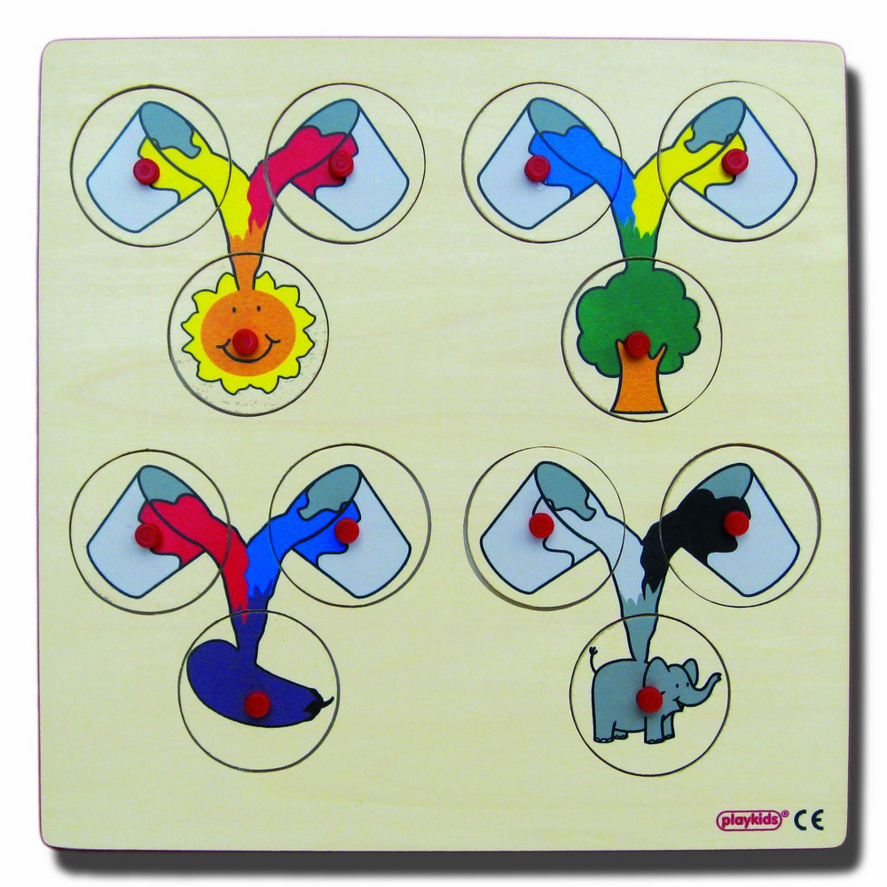 Playkids Renklerin Karışımı