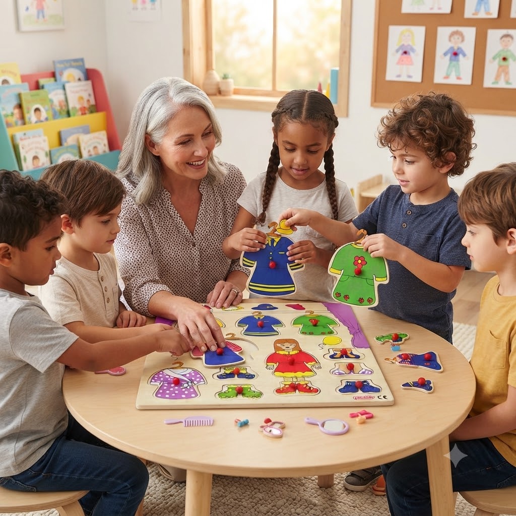 Playkids Elbise Değiştirme