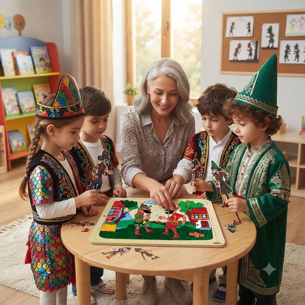 Milli Kahramanlar Serisi Karagöz Hacivat